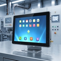 Monitor de Pantalla Táctil LCD IP65 Resistente al Agua de 1000 Nit, Panel PC con Entrada de CC 12V/24V, Tamaños de 10 a 23.8 Pulgadas, Sistema Operativo Android/Linux/Ubuntu, CPU RK3588