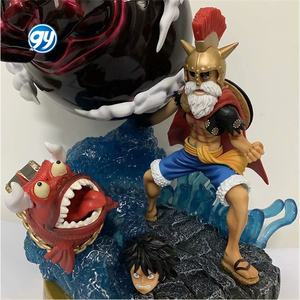 <span class=keywords><strong>One</strong></span> Pieced GK Giant Colosseum Gladiator Luffy cabezas intercambiables escena estatua en caja figura de Anime coleccionable - Product Image 4