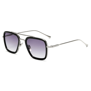 2019 Avengers Fer <span class=keywords><strong>homme</strong></span> lunettes finale Tony Stark Carré Lunettes De <span class=keywords><strong>Soleil</strong></span> - Product Image 2