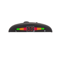 Capteur de stationnement de véhicule Radar de stationnement de voiture automatique aide à l'inversion Buzzer 4 capteurs sonde de sécurité arrière système de détection des angles morts
