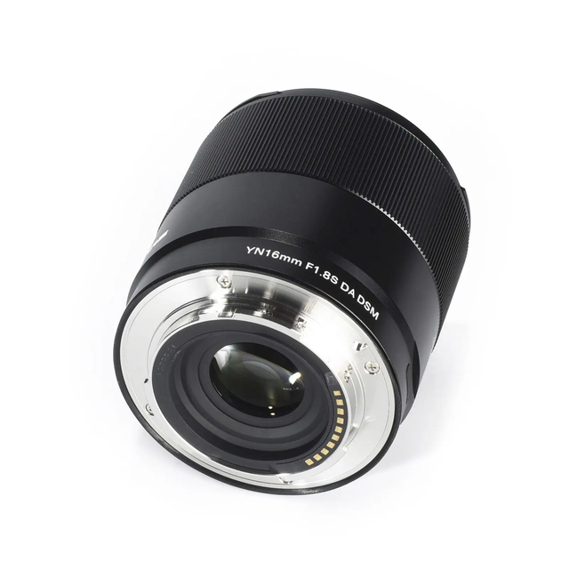 Yongnuo YN16MM F1.8S DA DSM Wide Angle Prime Lens Large Aperture Auto Focus APS-C Frame Len for Sony E-Mount Mirrorless Camera