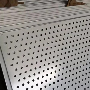 Panel Perforado Decorativo de Acero Inoxidable 304 para Construcción, Malla Industrial, Rejilla, Cortina Metálica, Tablero de Balcón - Product Image 4