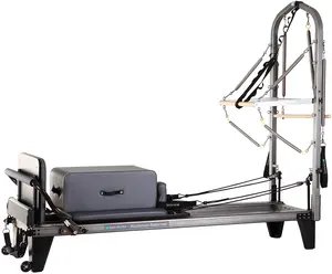 Elina Pilates Reformer Aluminium Reformer With Half Trapeze Combination Pilates Studio Combo Reformer Machine Yoga Fitness