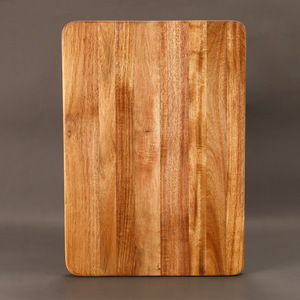Planche à découper carrée en bois moderne, double face, durable et résistante, bloc de cuisine - Product Image 6