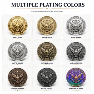 Monedas Conmemorativas de Desafío Personalizadas con Logotipo, <span class=keywords><strong>Color</strong></span> de Enamelado Duro, para Reconocimiento de Asociaciones, Pedidos al por Mayor - Product Image 3