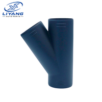 Raccord en Y 90 mm en plastique pour chauffage diesel, connecteur de tuyau d'échappement à 3 voies, pièces pour chauffage de stationnement Webasto RV