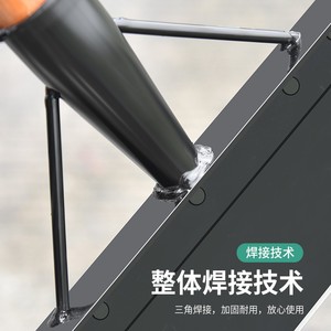 Baolian Farm Shovel Square Blade Mn Steel Hardwood Handle For Livestock Manure Cleaning - Product Image 2