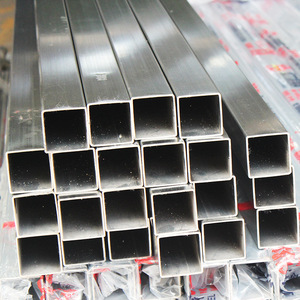 Tube carré en acier inoxydable Lu Yue 304 316L 321 de qualité industrielle, finition brossée brillante pour la construction et l'ingénierie - Product Image 3