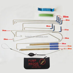 طقم فتح أقفال السيارات الاحترافي من كلوم، 18 قطعة، مع أداة التقاط طويلة المدى لفتح أبواب السيارات، وقطعة واحدة من مضخة كبيرة لفتح الأقفال - Product Image 6