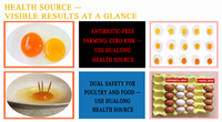 XHL Source of Health Prémélange de vitamines et d'acides aminés de qualité alimentaire pour animaux, booster pour poules pondeuses, additifs nutritionnels pour l'alimentation animale