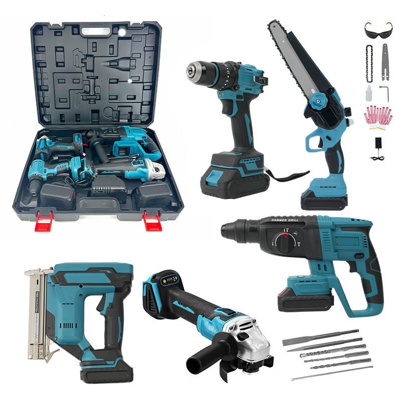 Durable Brushless Cordless Plastic Tool Set