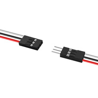 Kabel Konektor Harness Mobil DuPont Pitch 2.54mm 2 Pin Male ke Female