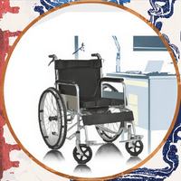 Pinang X98 Venta Directa de Fábrica, Nueva Silla de Ruedas Plegable Portátil con Empuje Manual para Adultos, Garantía de 3 Años, Uso Hospitalario, Clase II