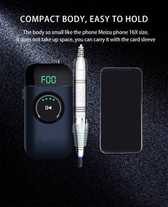 Perceuse à ongles électrique professionnelle, Portable et personnalisé, sans balais, en acrylique, 35000RPM, <span class=keywords><strong>prix</strong></span> fort, Rechargeable - Product Image 2