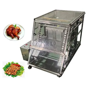 HENTO Factory Price Skewer BBQ / Automatic Kebab Machine / Kebab Making Machine