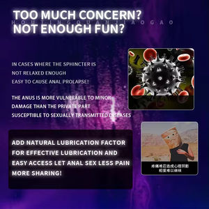 Crema para el Cuidado Personal Masculino, Crema para Fisting, a Base de Agua, No Grasosa, para la Estimulación Sexual, Humectación Persistente, Nutre - Product Image 2