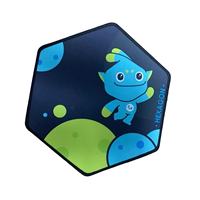 Tapis de souris personnalisé imprimé numériquement, antidérapant, dessin animé, pour la décoration de bureau, configuration de jeu, promotions de marque