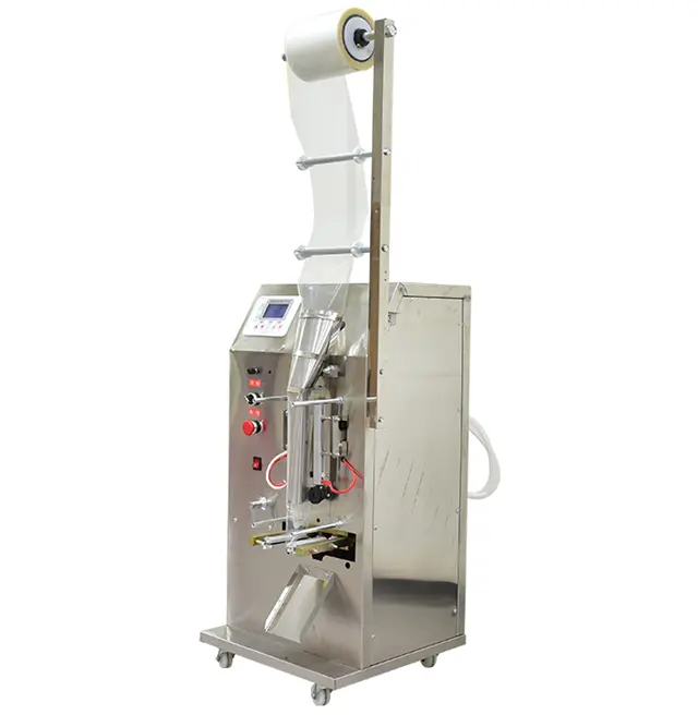 New design hot sale Small scale automatic liquid pouch packing machine/Sachet liquid yogurt packaging machine