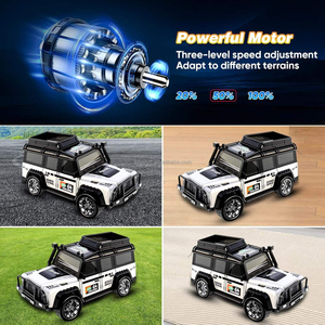 <span class=keywords><strong>Coche</strong></span> de Control Remoto 1:64 2.4Ghz, Luces LED Recargables por USB, Mini <span class=keywords><strong>Coche</strong></span> Todoterreno, Remolque RC para Niños - Product Image 6