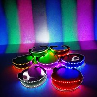Lunettes lumineuses à LED Bar lumineux Night Club Cosplay pour Halloween Noël Pâques Prix d'usine Avantage