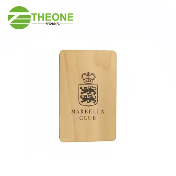 Competitive price NFC Wood Bamboo Contactless Hotel Key Card