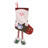 Chaussettes de Noël personnalisées en forme de Père Noël et de bonhomme de neige, chaussettes douces et festives pour hommes, femmes, famille, fête, vente en gros