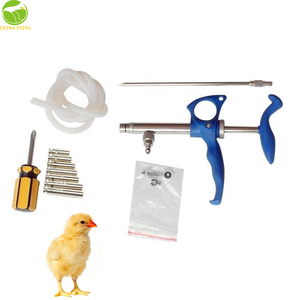 Precio al por mayor: Pistola de jeringa continua veterinaria ajustable de acero para ganado y animales - Product Image 3