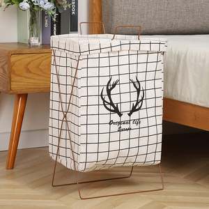 Wholesale Cheap Large <b>Laundry</b> <b>Bags</b> for Clothes Custom Logo Square <b>Laundry</b> Basket - Product Image 5