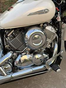 Motocicletta Classica Cruiser Yamahaa <span class=keywords><strong>DS</strong></span> 400CC Drag Star <span class=keywords><strong>V</strong></span> Twin con Schienale Posteriore per Passeggero - Product Image 5