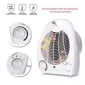Stufa <span class=keywords><strong>Elettrica</strong></span> Portatile di Alta Qualità PTC 2000W, Mini Termoventilatore con Protezione da Ribaltamento e Surriscaldamento per Interni, Camera da Letto e Casa - Product Image 4