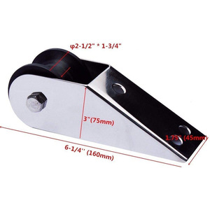 ลูกกลิ้งสมอเรือสแตนเลสขนาด 6-1/4 นิ้วสำหรับอะไหล่เปลี่ยนสมอเรือ - Product Image 1
