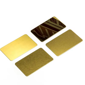 แผ่นสแตนเลสตกแต่งลายกุหลาบสีทองอร่ามสำหรับตกแต่งภายในห้องโดยสารลิฟต์ - Product Image 1
