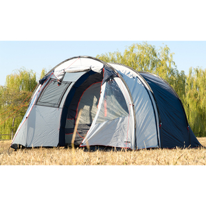 Tente tunnel de <span class=keywords><strong>camping</strong></span> personnalisable fournit un plus grand espace intérieur avec bande élastique et boucle en plastique - Product Image 2