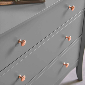 <strong>8</strong> Wood Gray Shallow <strong>Chest</strong> <strong>of</strong> <strong>Drawer</strong> - Product Image 3