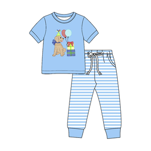 Regalo de Cumpleaños con Globos de Cachorro, Ropa a Juego para Niños con Estampado - Product Image 2