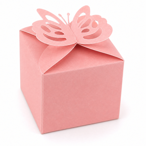 Caja <span class=keywords><strong>de</strong></span> Dulces con Forma <span class=keywords><strong>de</strong></span> Mariposa Rosa <span class=keywords><strong>para</strong></span> Recuerdos <span class=keywords><strong>de</strong></span> Boda, Empaque Elegante <span class=keywords><strong>para</strong></span> Regalos, Contenedor <span class=keywords><strong>de</strong></span> Papel <span class=keywords><strong>para</strong></span> Regalos al por Mayor con Logotipo Personalizado - Product Image 3
