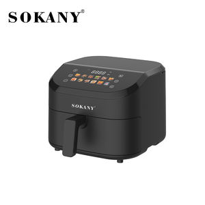 Appareil de cuisine Sokany, four multifonction 8 litres, commande tactile intelligente, style rétro, friteuse à air chaud - Product Image 5