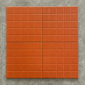 Gạch lát nền đất nung 30x30cm 12x12 inch màu đỏ mờ, chống ẩm, dùng cho phòng tắm, sàn nhà bếp, trong nhà, chống trơn, hình vuông, chất liệu gốm