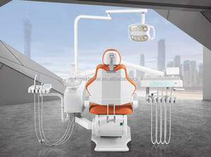 Lusso <span class=keywords><strong>A5000</strong></span> ospedale medico/clinica integrale unità dentale sedia con riflettere lampada a LED e sgabello dentista per Audlt/Kids - Product Image 3