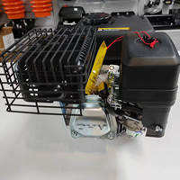 Motor de gasolina Loncin G200F de 6.5HP y 196cc de 4 tiempos para compactadora de placas, bomba de agua, generador, alisadora de hormigón, reemplaza a GX160 GX200