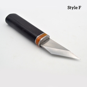 Gli strumenti professionali per il taglio del coltello in pelle artigianale includono il coltello per spaccare del coltello rotondo per la lavorazione della pelle - Product Image 6
