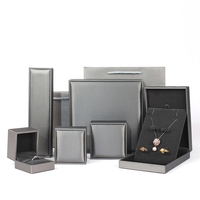 Boîte à bagues de luxe personnalisée en similicuir, boîte de rangement pour bijoux en cuir PU pour bracelet et collier de mariage, emballage organisateur