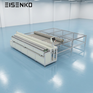 EISENKO Coupe-rouleaux automatique à ultrasons en acier inoxydable avec écran tactile LCD certifié CE 2000W Machine de découpe de tissu PLC - Product Image 1