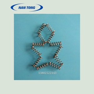 Ressort de compression de sécurité Nantong 28x10x1mm en métal pour machines à embosser - Product Image 1