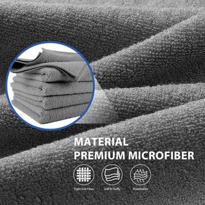 Serviette de séchage en microfibre à boucles torsadées pour le lavage et le nettoyage des voitures, en microfibre de qualité supérieure pour l'entretien automobile - Product Image 4