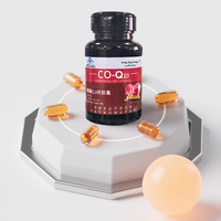 Puissantes gélules antioxydantes CoQ10, 60 unités, pour adultes, essentielles pour la santé cardiaque et vasculaire et stimulant de production d'énergie