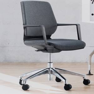 Silla de Oficina de Malla Moderna, Diseño Simple y Atractivo, Silla de Estudio y Entrenamiento de Tela - Product Image 4