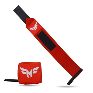 Fitness levantamiento de pesas muñequera envoltura gimnasio impresión personalizada venta al por mayor muñequeras para venta en línea - Product Image 1