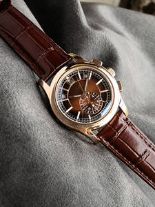 Reloj de Lujo Mecánico Totalmente Automático de Gran Venta con Correa de Titanio, Esfera de Agujas, Cronógrafo y Estilo Empresarial - Product Image 5