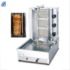 Parrilla Eléctrica de Tres Cabezas para Barbacoa de Oriente Medio/Máquina de Shawarma Doner <span class=keywords><strong>Kebab</strong></span> en Venta - Product Image 2